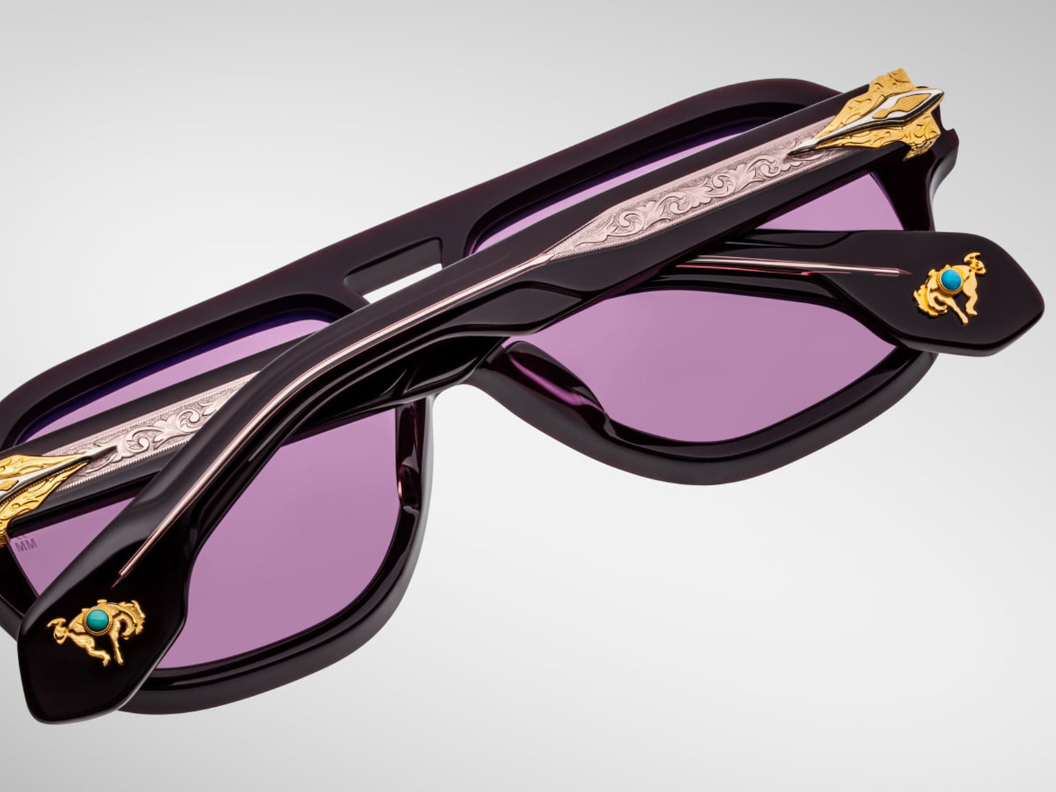 Jacques Marie Mage Wildhorse Sun (Aubergine)