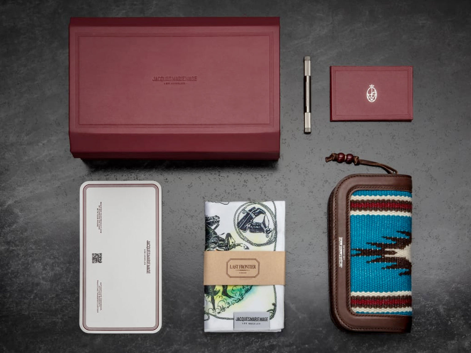 Jacques Marie Mage Wildhorse Sun (Aubergine)