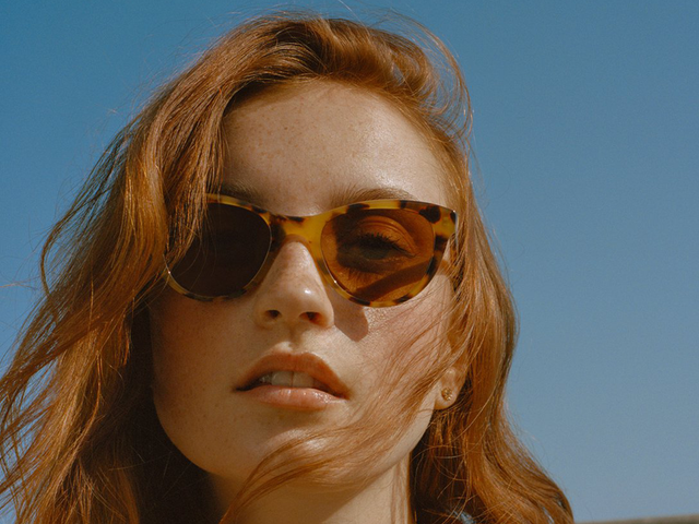 Brown lens aviators clearance