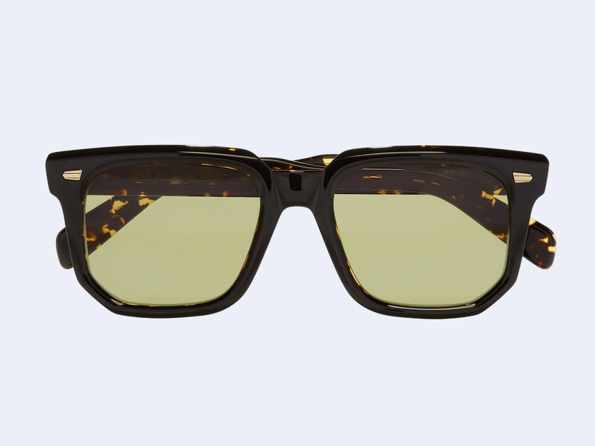 Cutler and Gross 1410 Square Sun (Black on Havana)