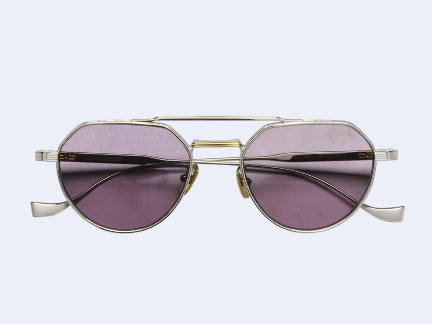 Cutler and Gross Draycott 1426 Round Sun (Silver/Gold)