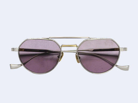 Cutler and Gross Draycott 1426 Round Sun (Silver/Gold)