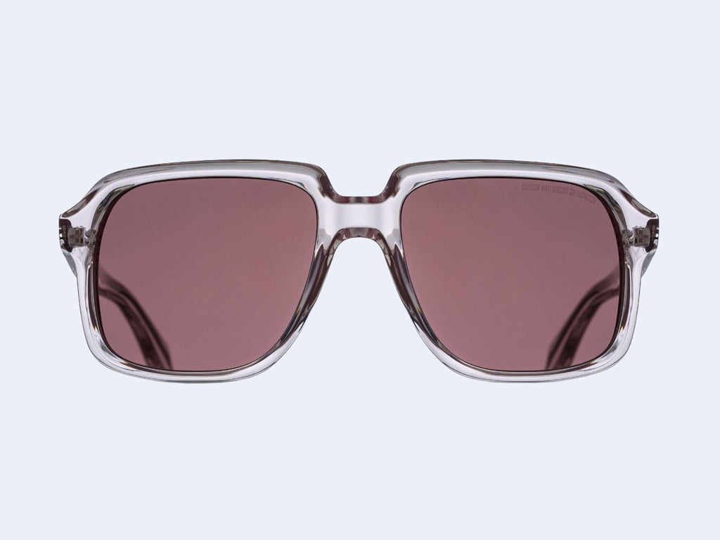 Cutler and Gross 1397 Square Sun (Nude Pink)