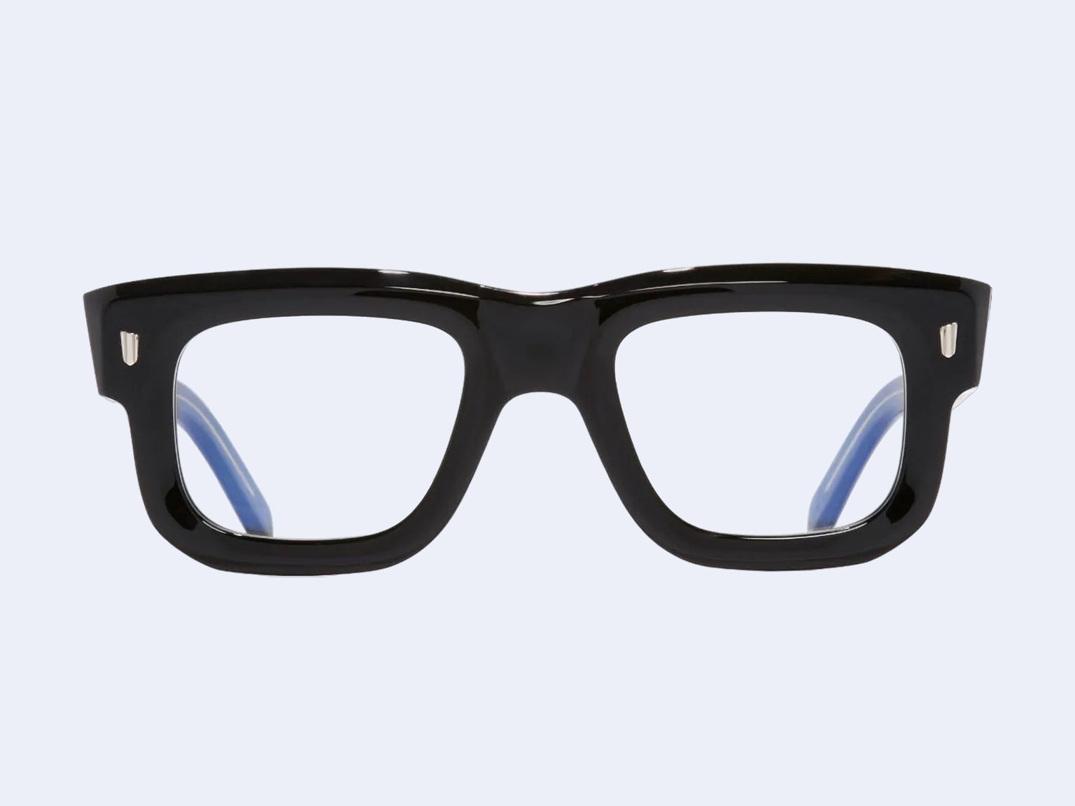 Cutler and Gross 1402 Square (Black On Yellow)