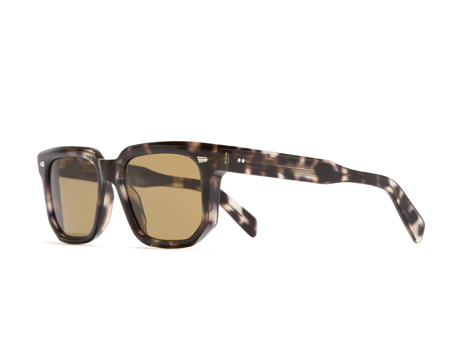 Cutler and Gross 1410 Rectangle Sun (Grey Havana)