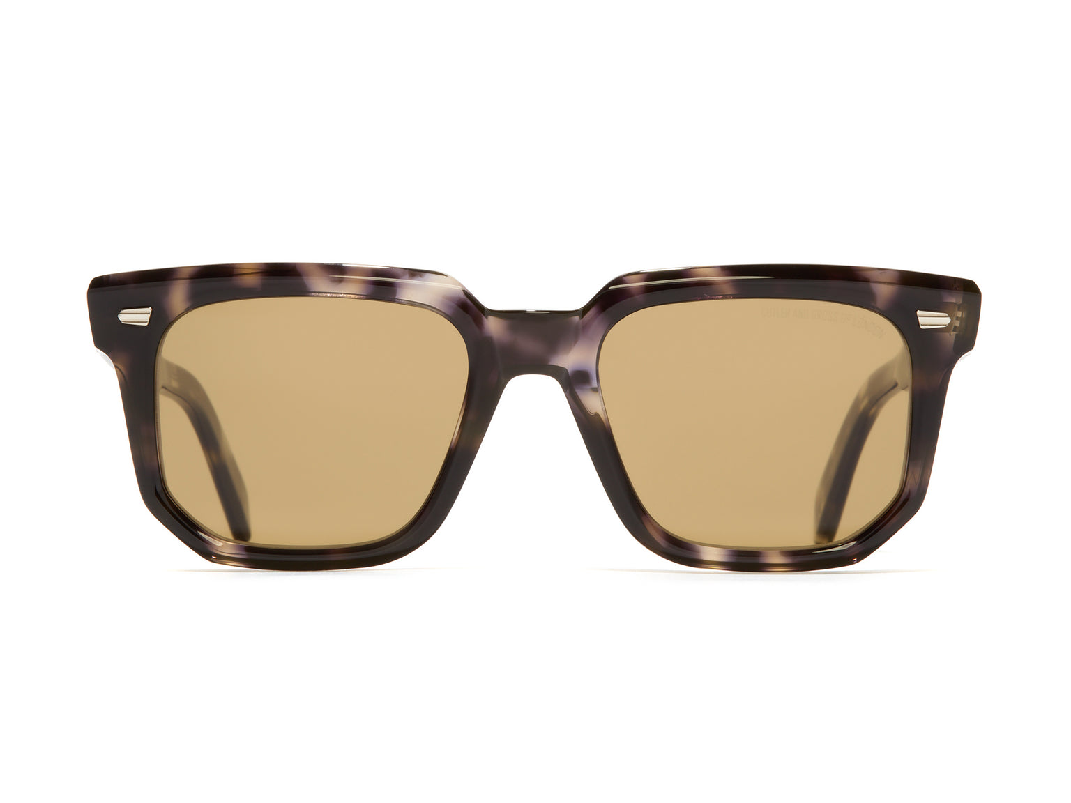 Cutler and Gross 1410 Rectangle Sun (Grey Havana)