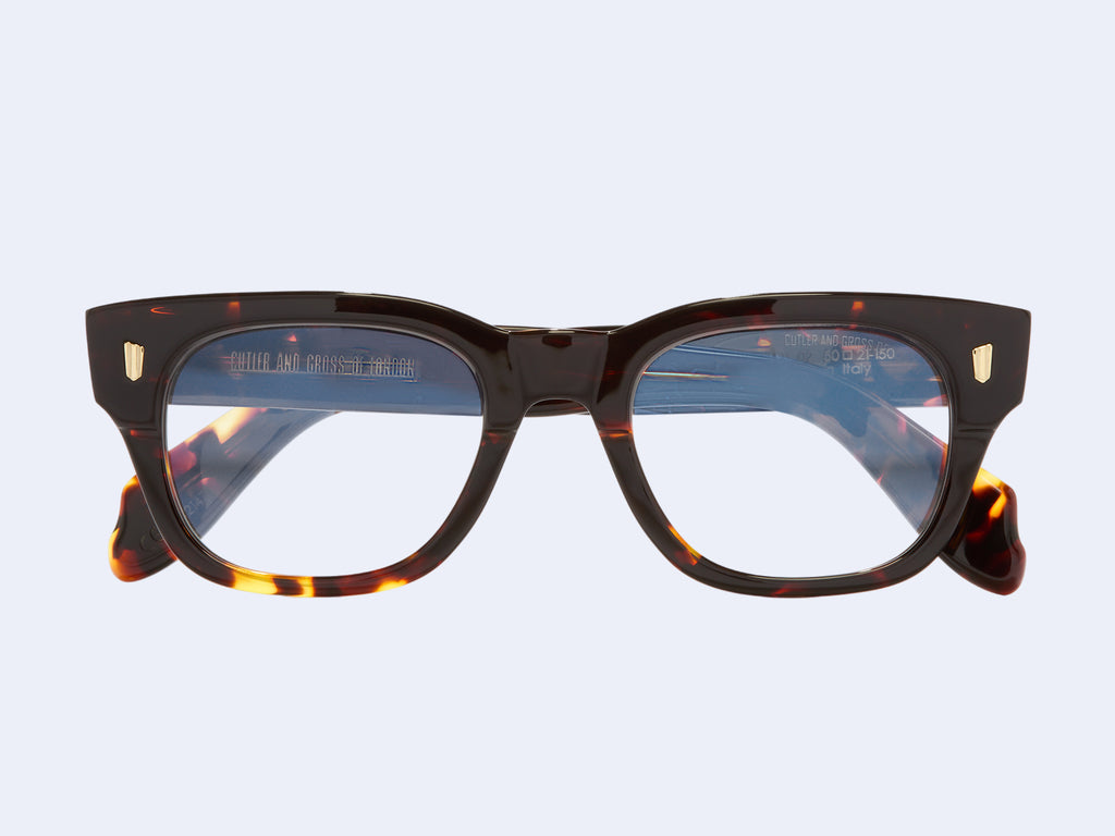 Cutler and Gross 1421 Rectangle (Multi Havana)