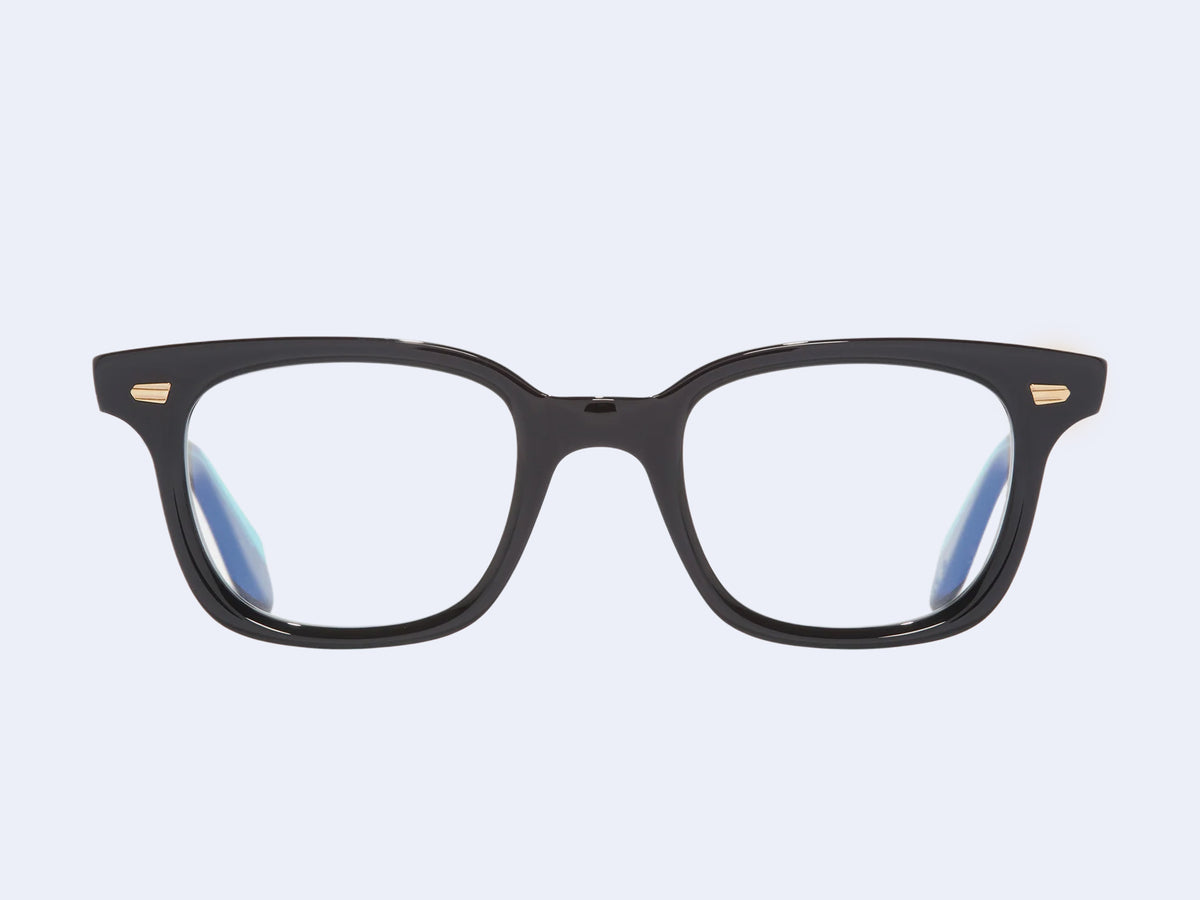 Cutler and Gross 9521 Square (Teal on Black)