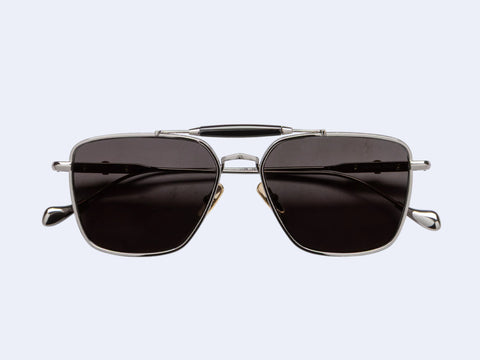 Cutler and Gross Capri Rectangular Sun (The Great Frog: Gun Metal)