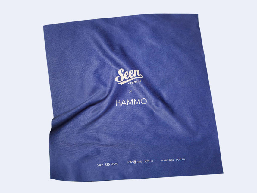 HAMMO Eyewear Cloth (Full Colour/Navy Blue Reverse)
