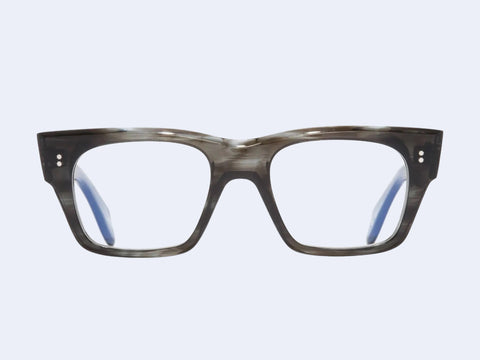 Cutler and Gross 9690 Square (Striped Green Crystal)