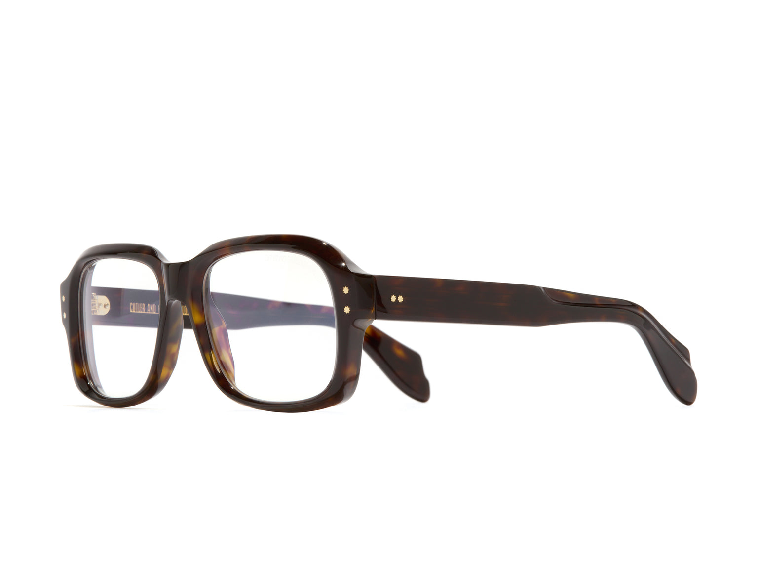 Cutler and Gross 9852 Rectangle (Dark Havana)