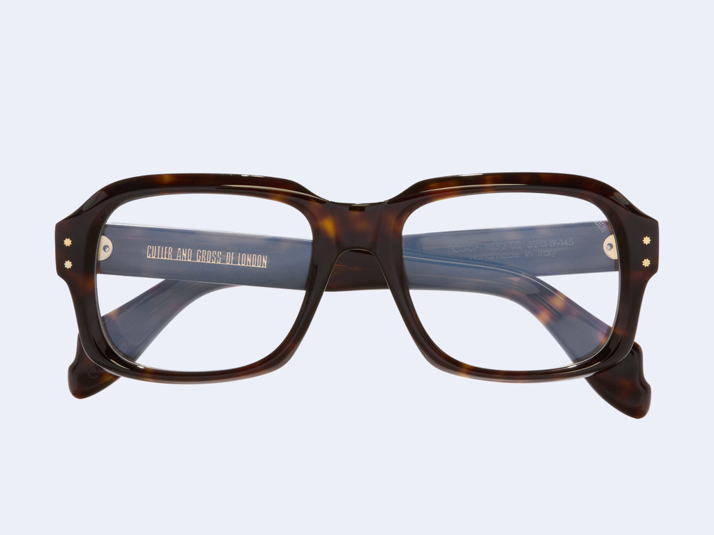 Cutler and Gross 9852 Rectangle (Dark Havana)