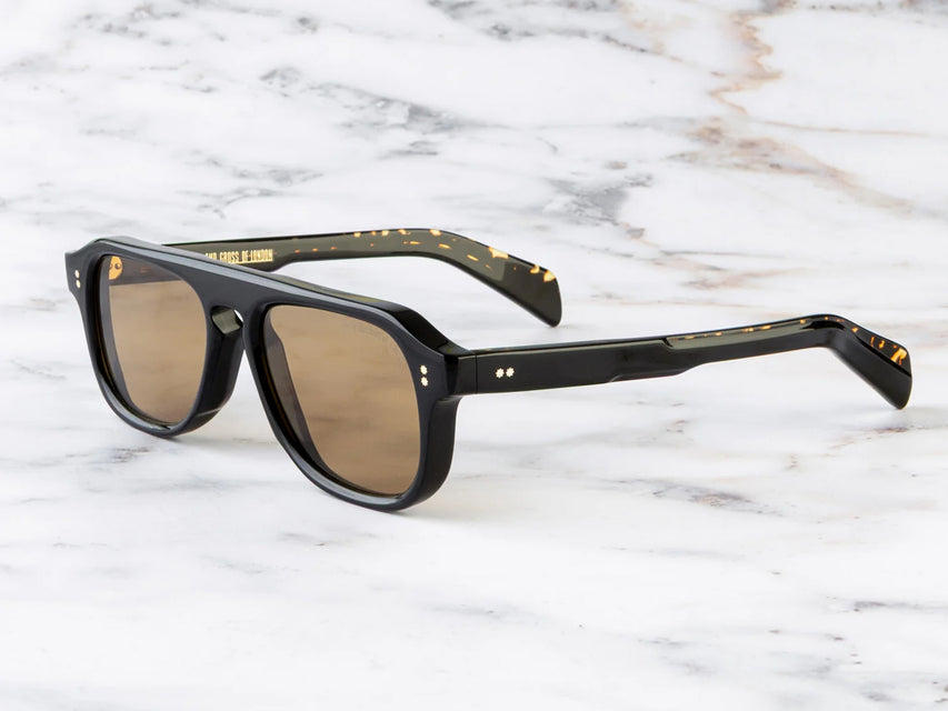 Cutler and Gross GR14 Aviator Sun (Black)