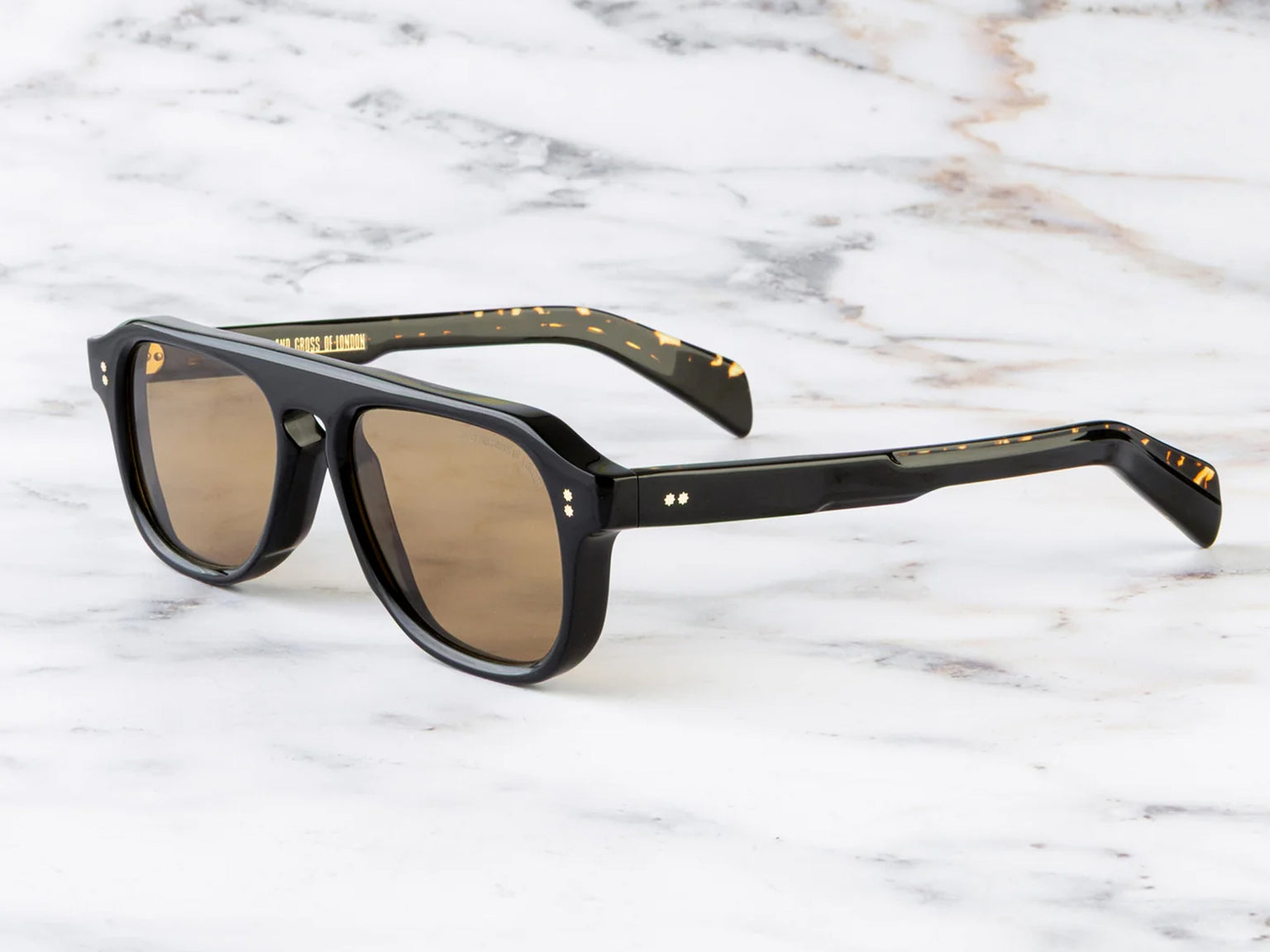 Cutler and Gross GR14 Aviator Sun (Black)