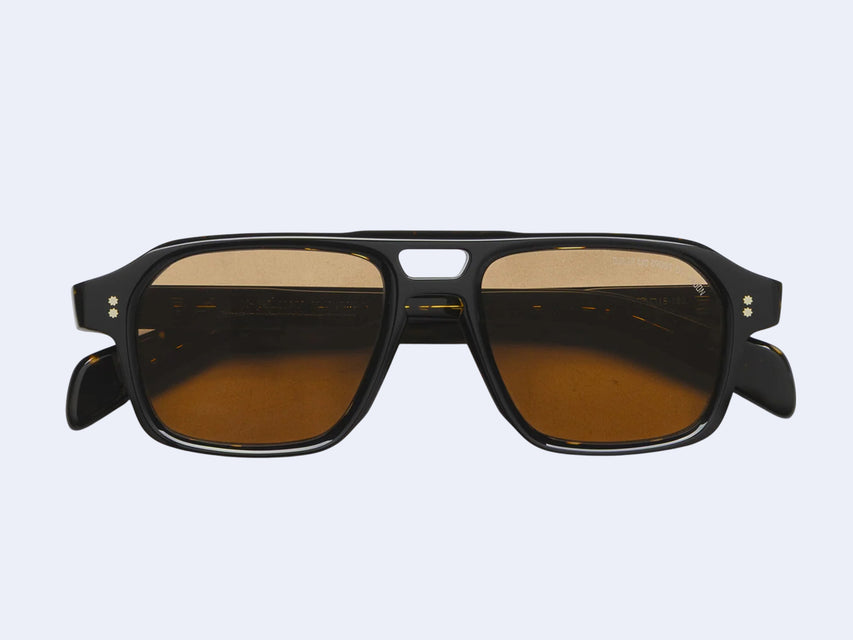 Cutler and Gross GR15 Aviator Sun (Black on Havana)