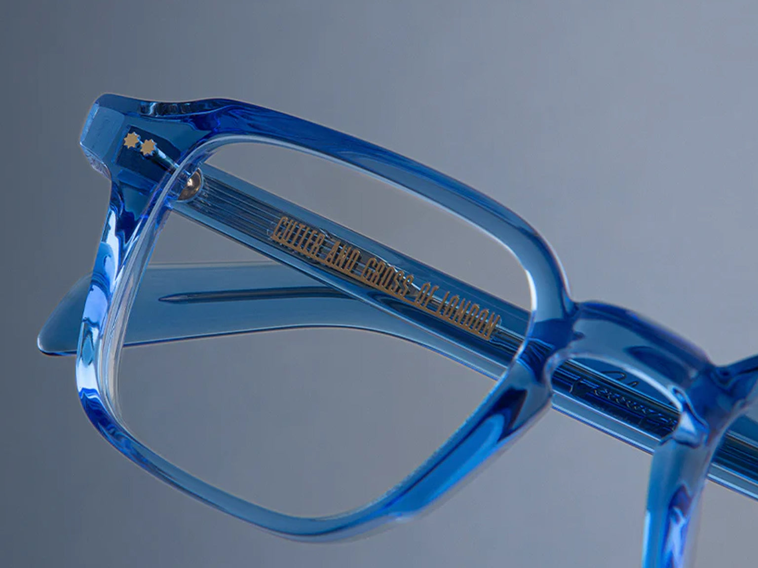 Cutler and Gross GR07 Square (Blue Crystal)