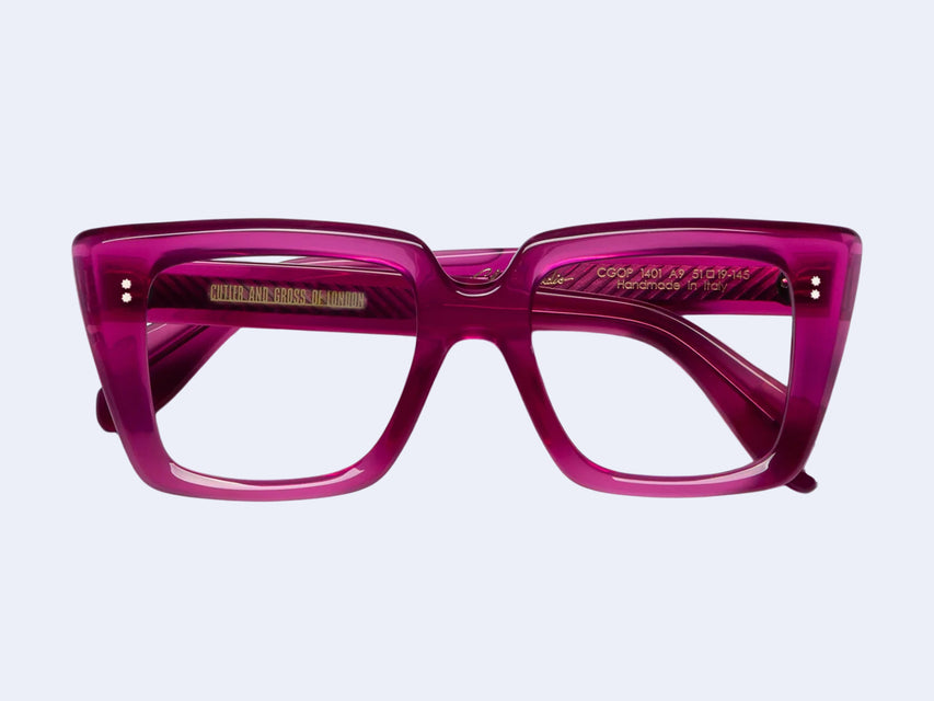 Cutler and Gross 1401 Cat-Eye (Opal Fuchsia)