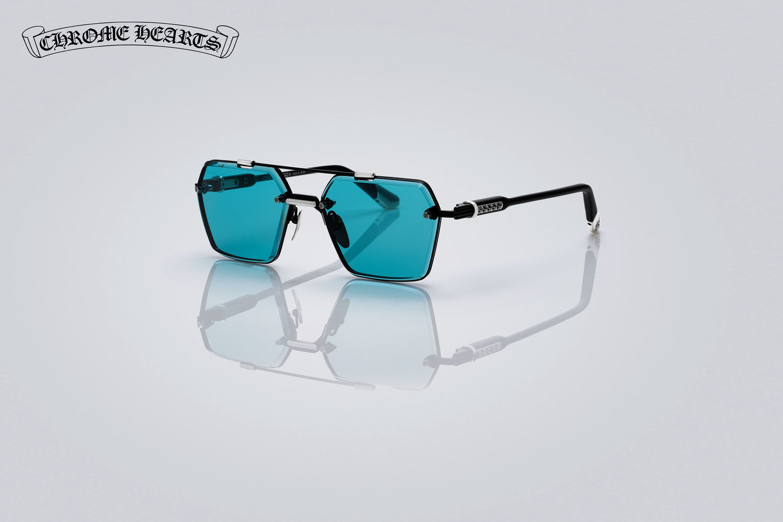 Chrome Hearts Gitterdun Sun (Matte Black)