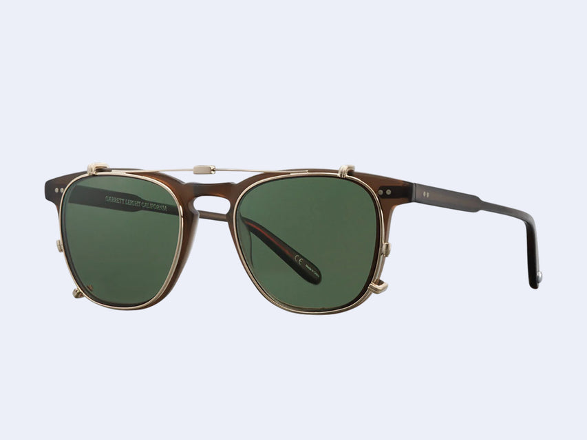 Garrett Leight Brooks Clip (Gold Green)