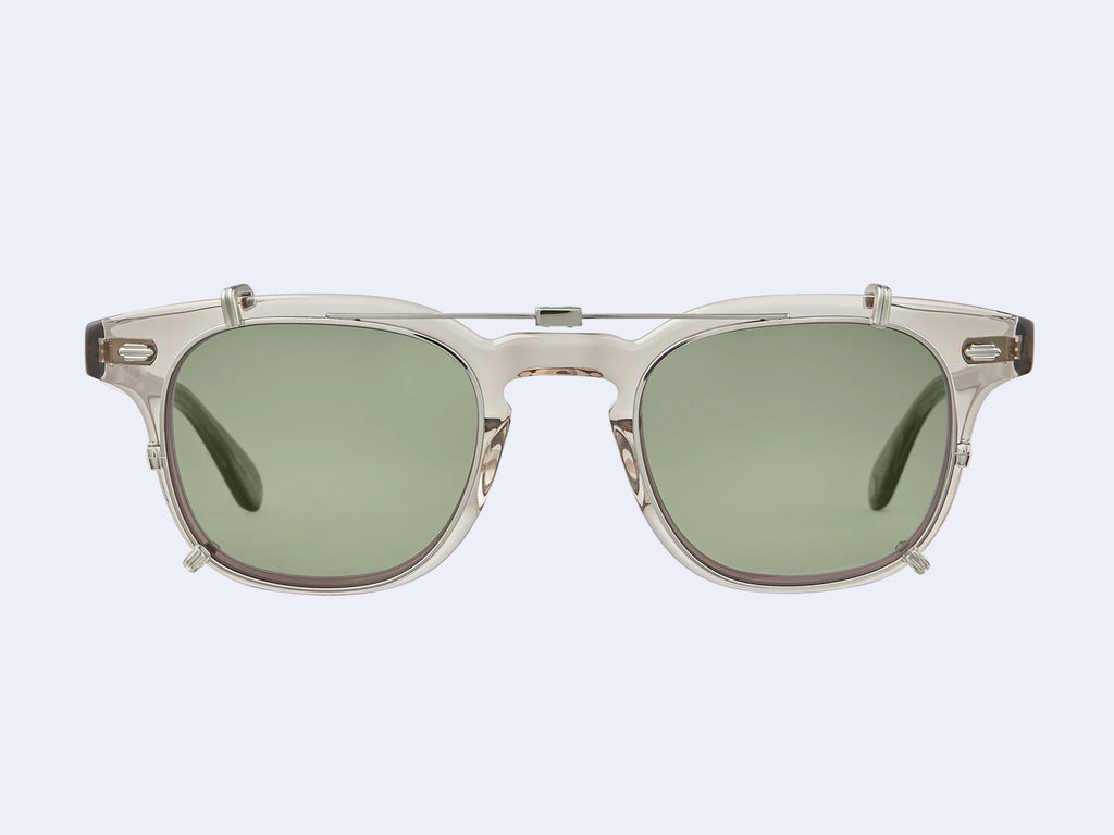 Garrett Leight Sherwood Clip (Silver/G15)