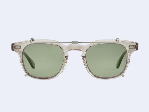 Garrett Leight Sherwood Clip (Silver/G15)