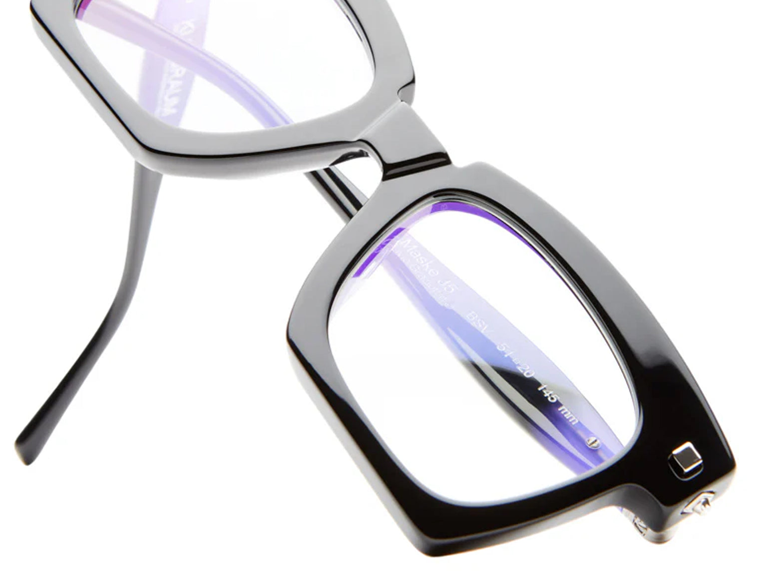 Kuboraum J5 (Black Shine, Violet)