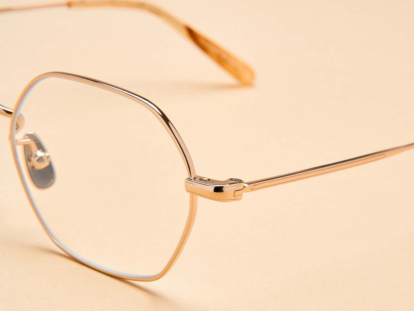 Garrett Leight Kaiser (Gold-Agave Tortoise)