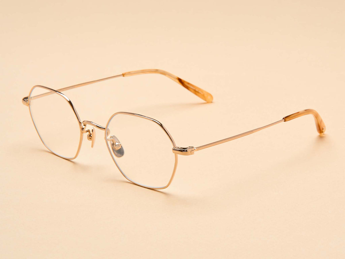 Garrett Leight Kaiser (Gold-Agave Tortoise)