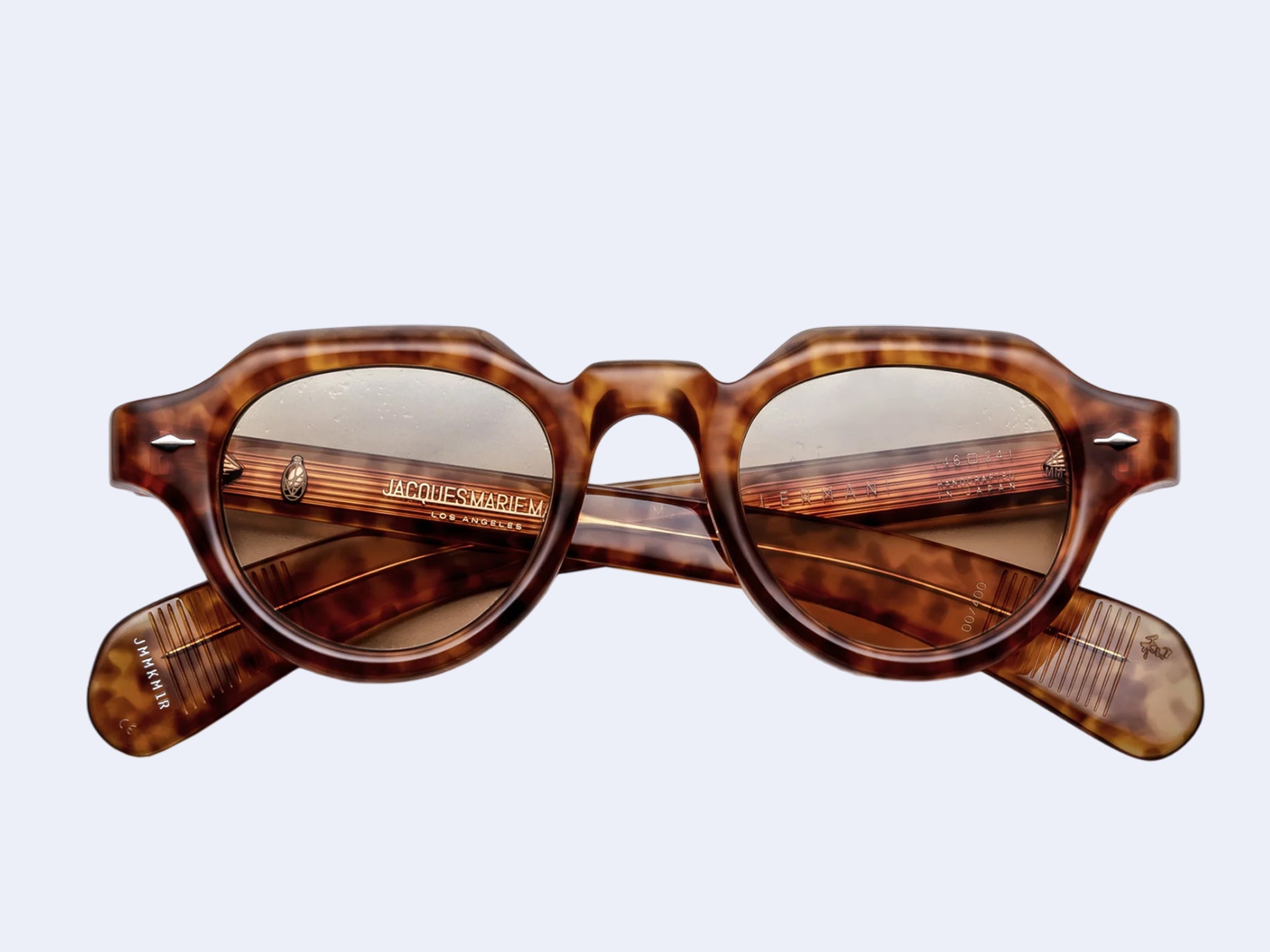 小物 JACQUES MARIE MAGE KELLERMAN Breccia JMM Kellerman | Breccia luxury sunglasses with havana frame and
