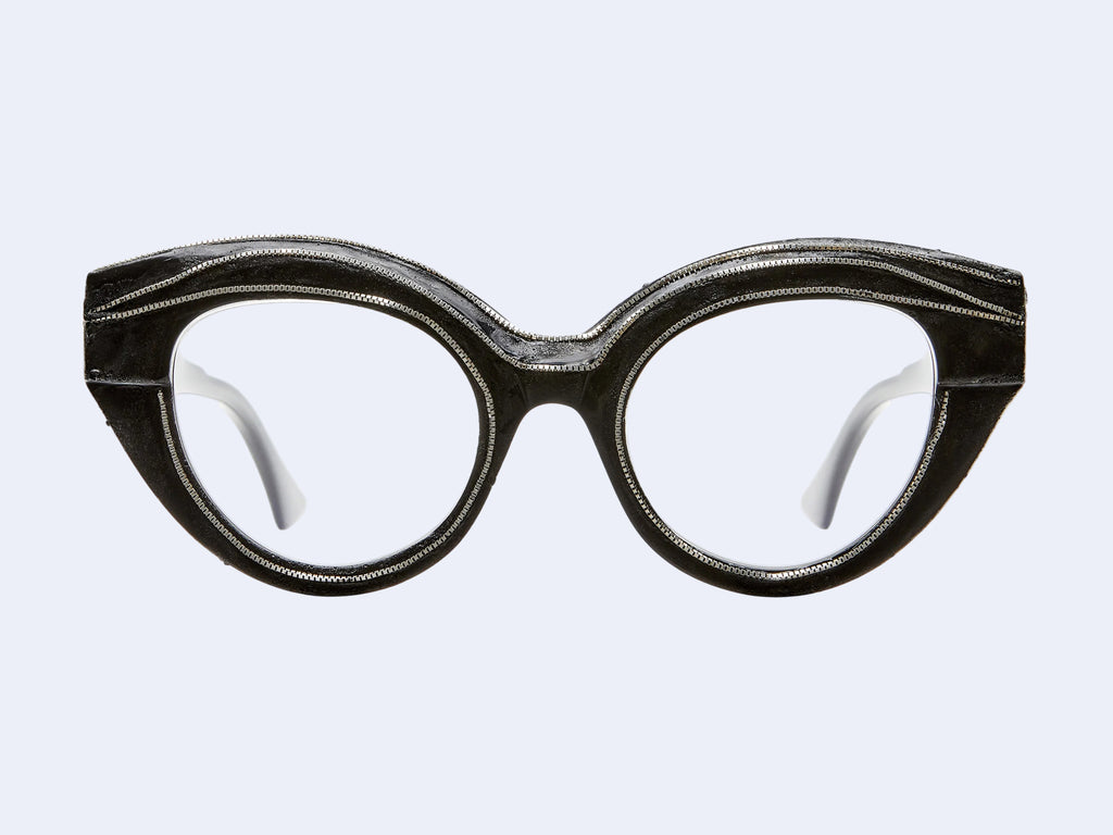 Kuboraum K35 (Black Shine/Silver Chain)