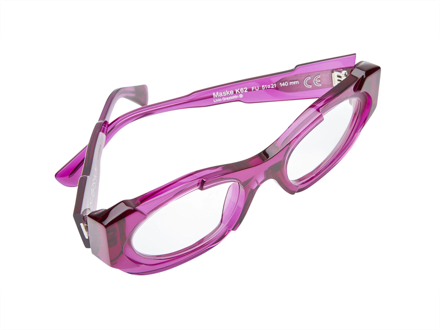 Kuboraum K62 (Transparent Fuchsia)