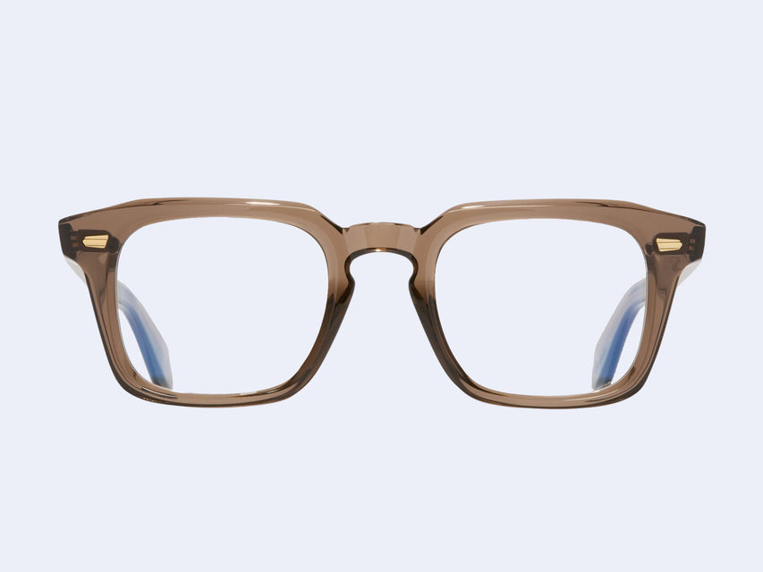 Cutler and Gross 1416 Square (Brown Crystal)