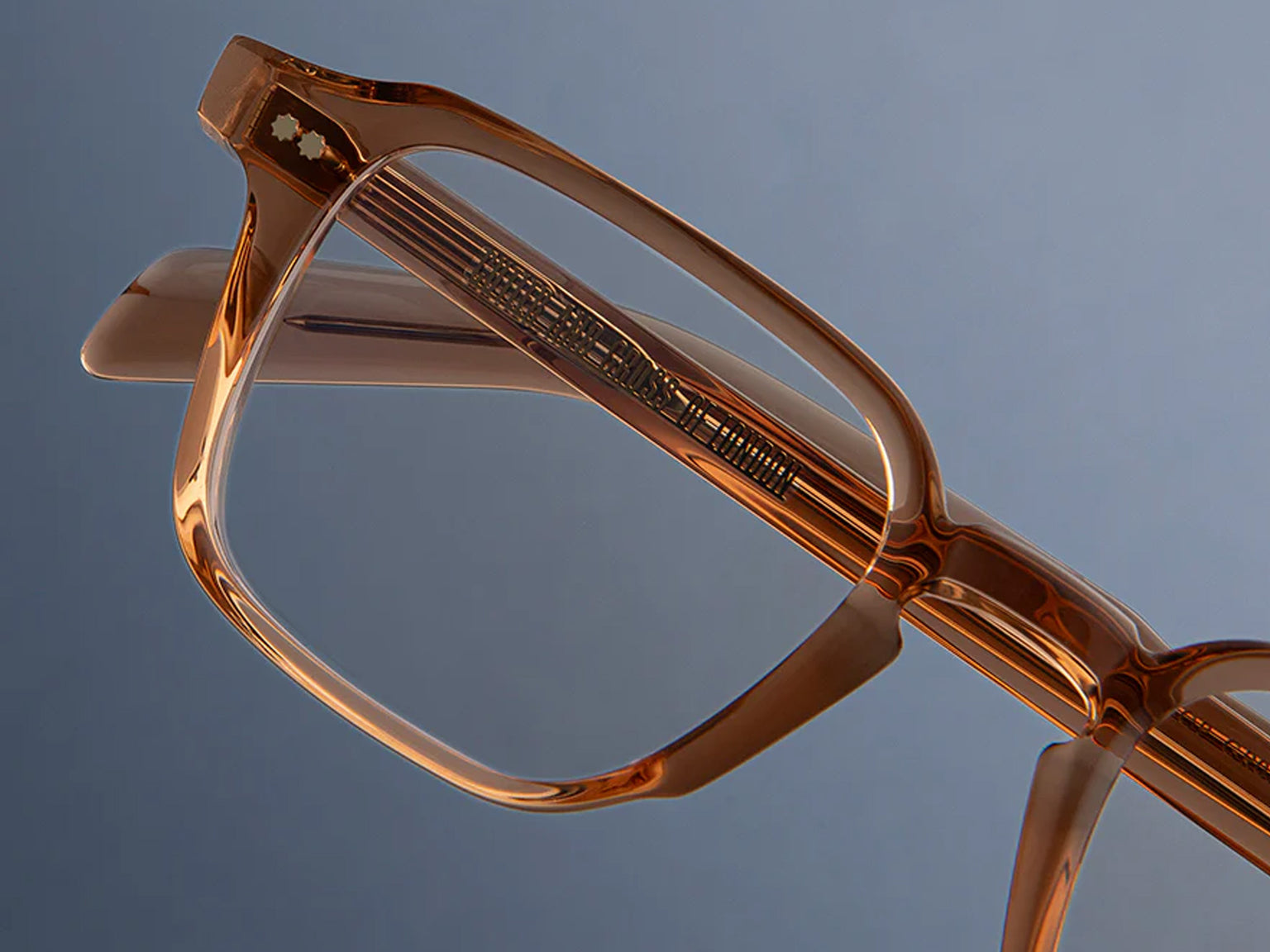 Cutler and Gross GR07 Square (Crystal Peach)