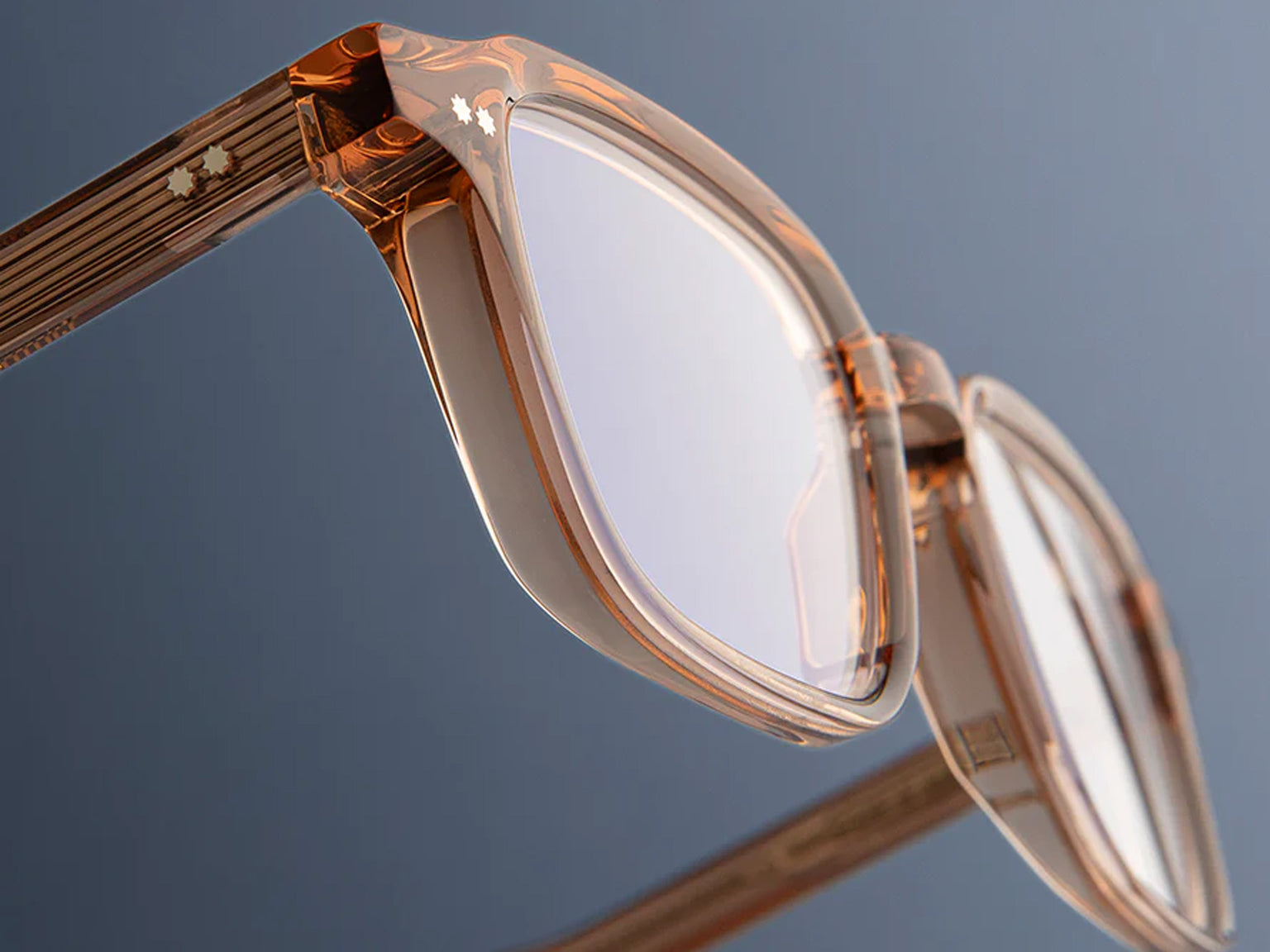 Cutler and Gross GR07 Square (Crystal Peach)