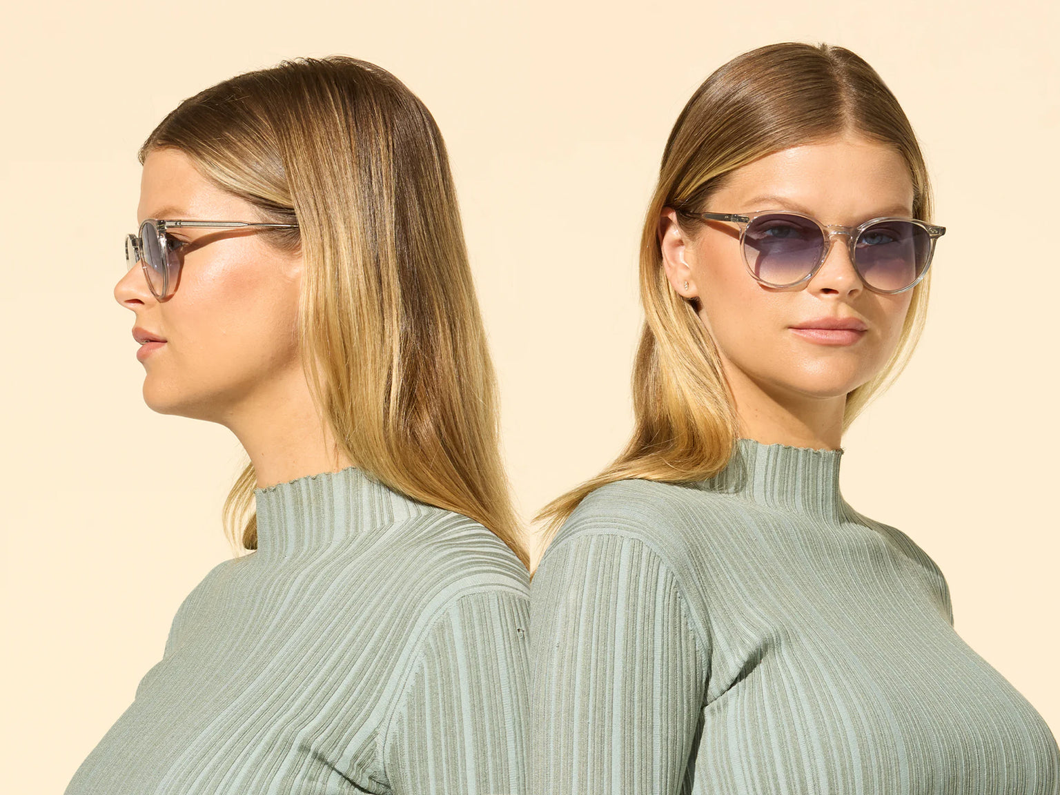 Garrett Leight Morningside Sun (Champagne)