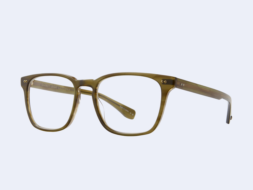 Garrett Leight Earvin (Matte Olive Tortoise)