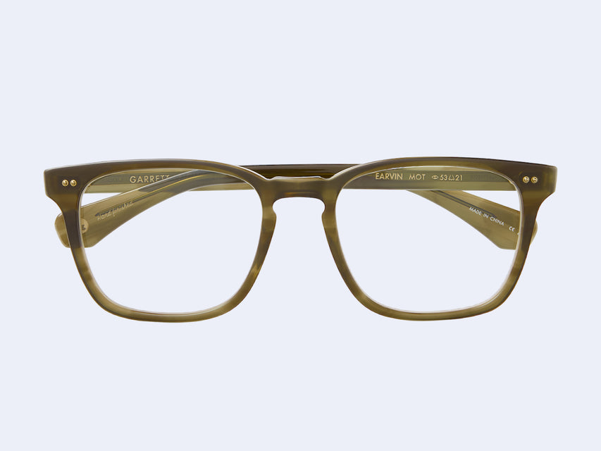 Garrett Leight Earvin (Matte Olive Tortoise)