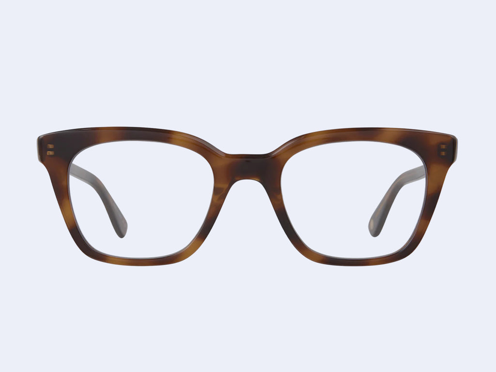 Garrett Leight El Rey (Spotted Brown Shell)