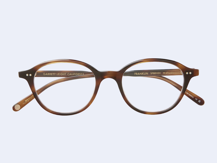 Garrett Leight Franklin (Spotted Brown Shell)