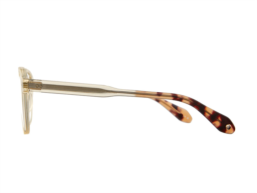 Garrett Leight Harding II (Champagne-Champagne Dark Tortoise Fade)