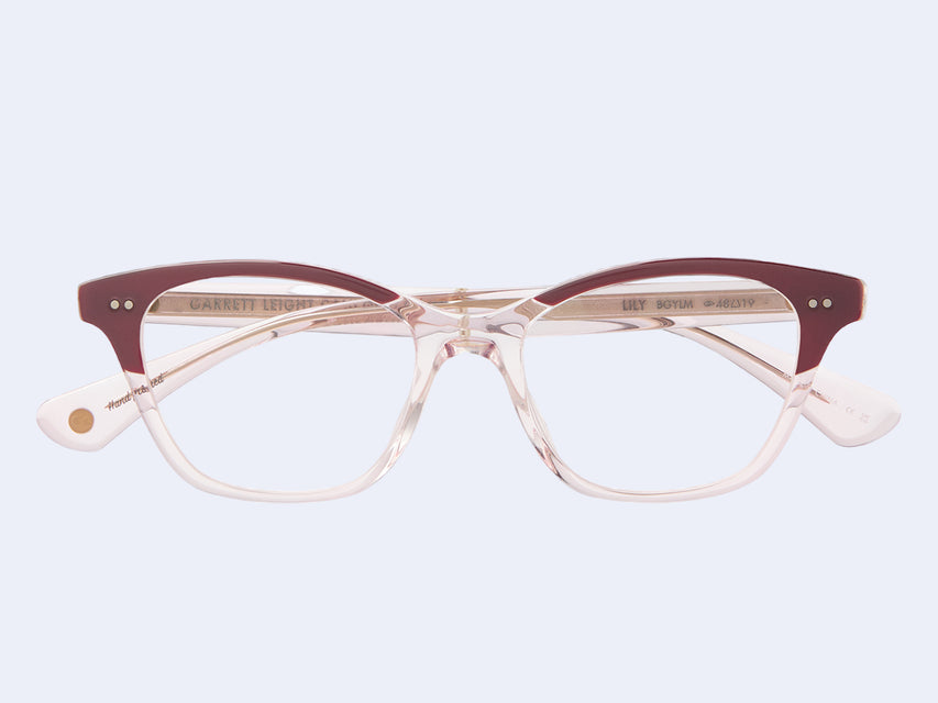 Garrett Leight Lily (Burgundy Laminate)