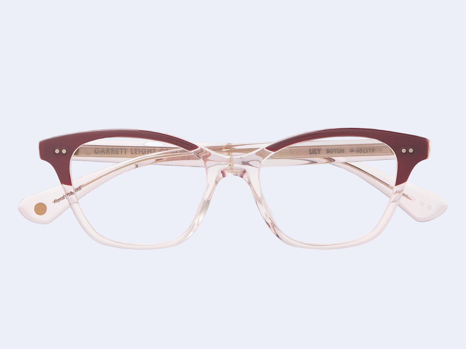 Garrett Leight Lily (Burgundy Laminate)