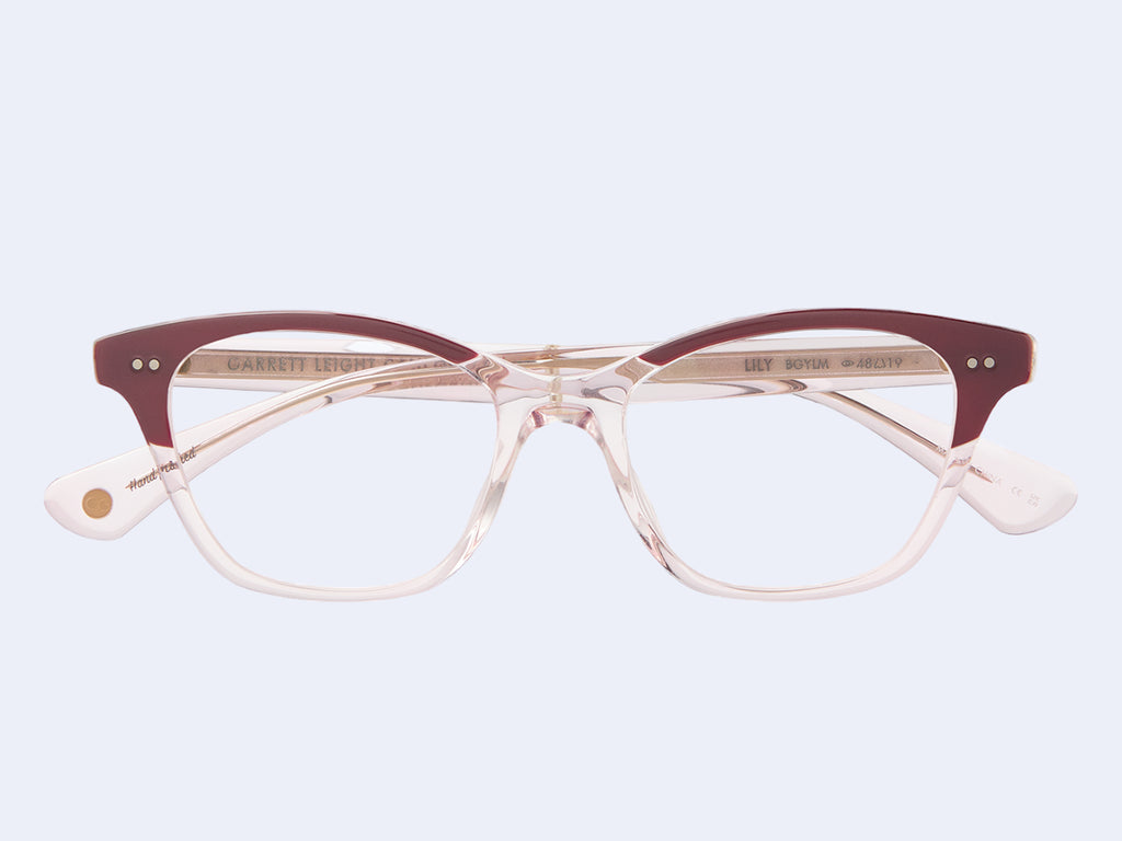 Garrett Leight Lily (Burgundy Laminate)