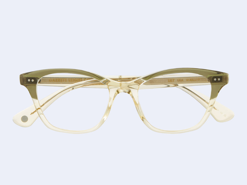 Garrett Leight Lily (Olive Laminate)