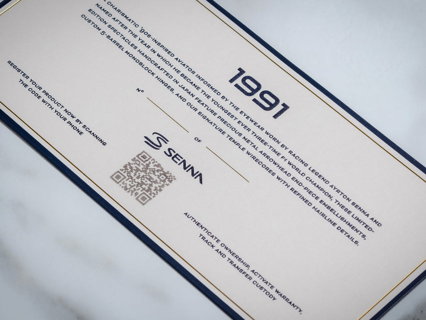 Jacques Marie Mage Ayrton Senna: 1991 Sun (Regal)