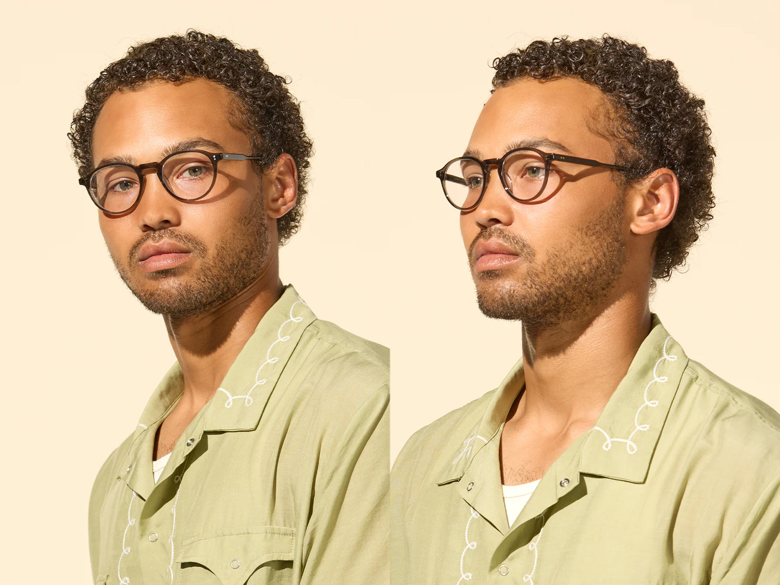 Garrett Leight Stanton (Shell Crystal)