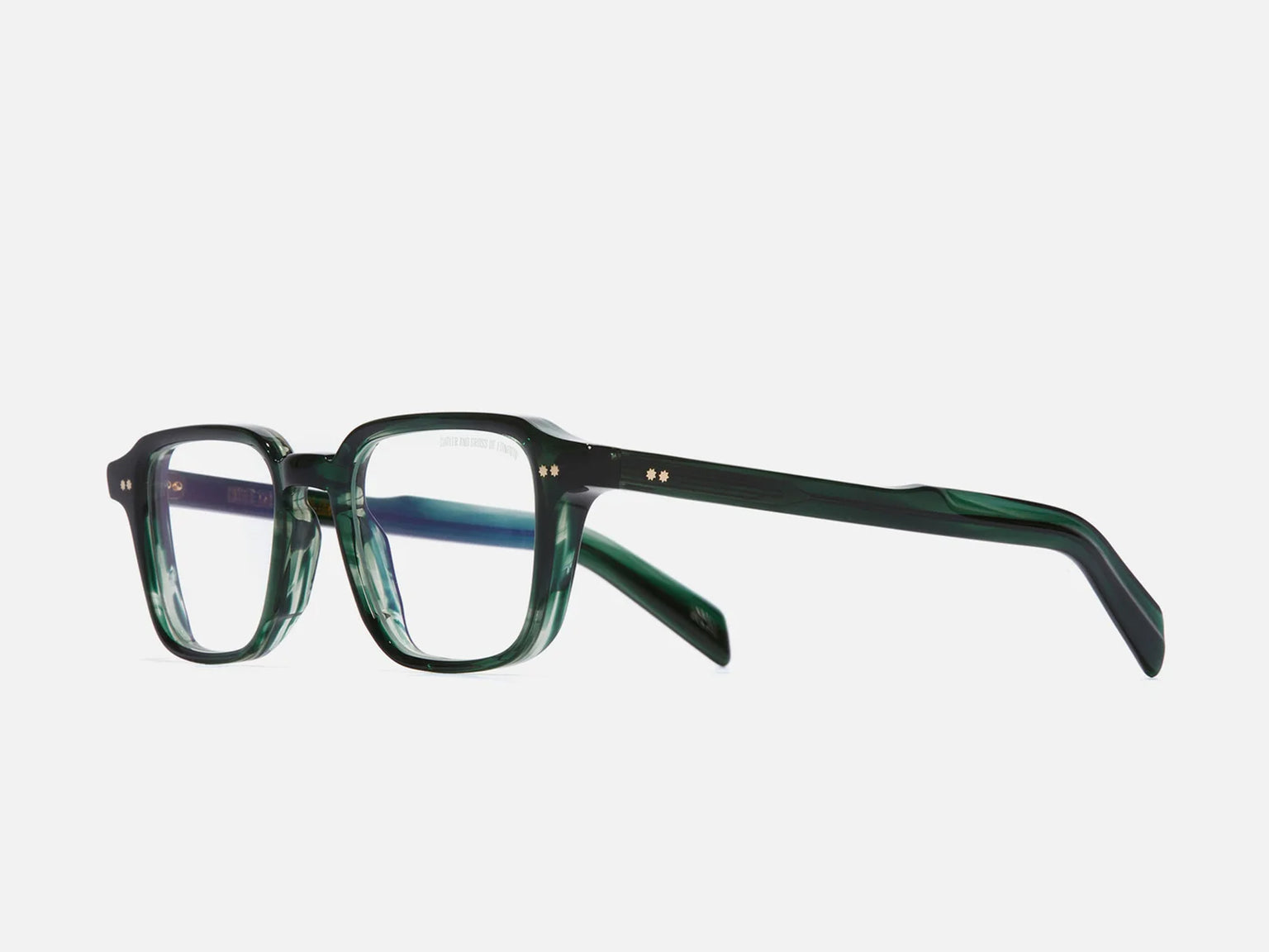 Cutler and Gross GR07 Square (Striped Dark Green)