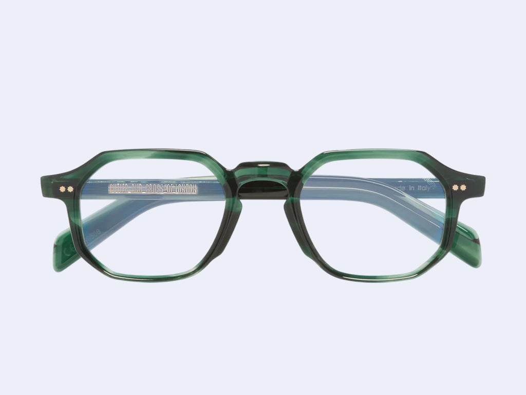 Cutler and Gross GR11 Round (Striped Dark Green)