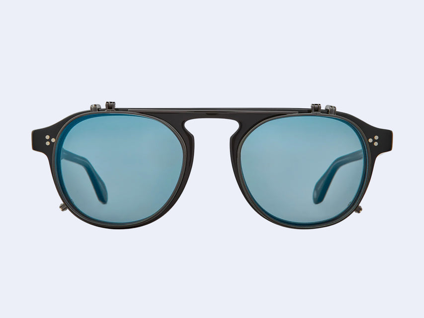 Garrett Leight Harding II Clip (Gunmetal) – Seen Opticians